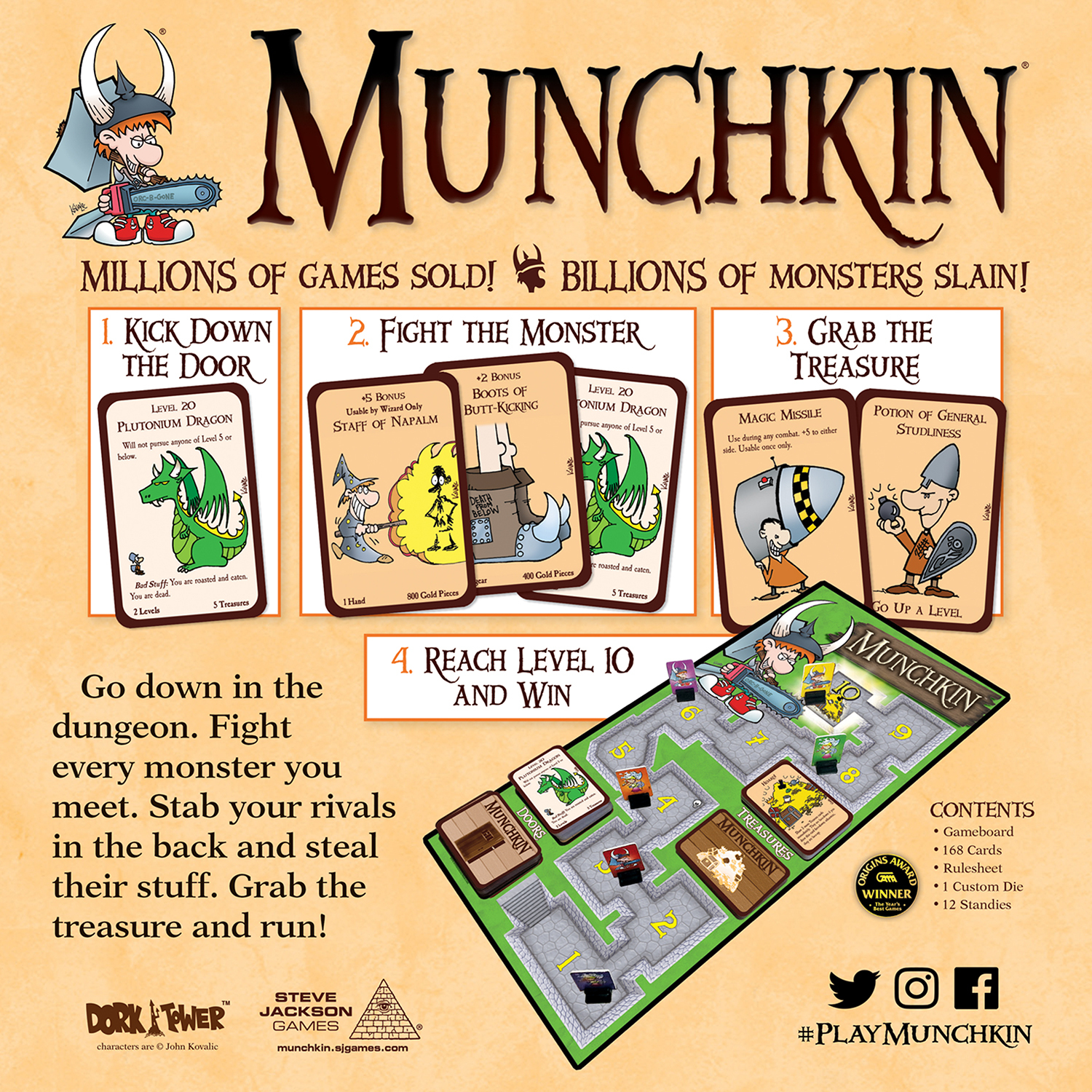 Munchkin Deluxe Card Game Games And Puzzles Noosa