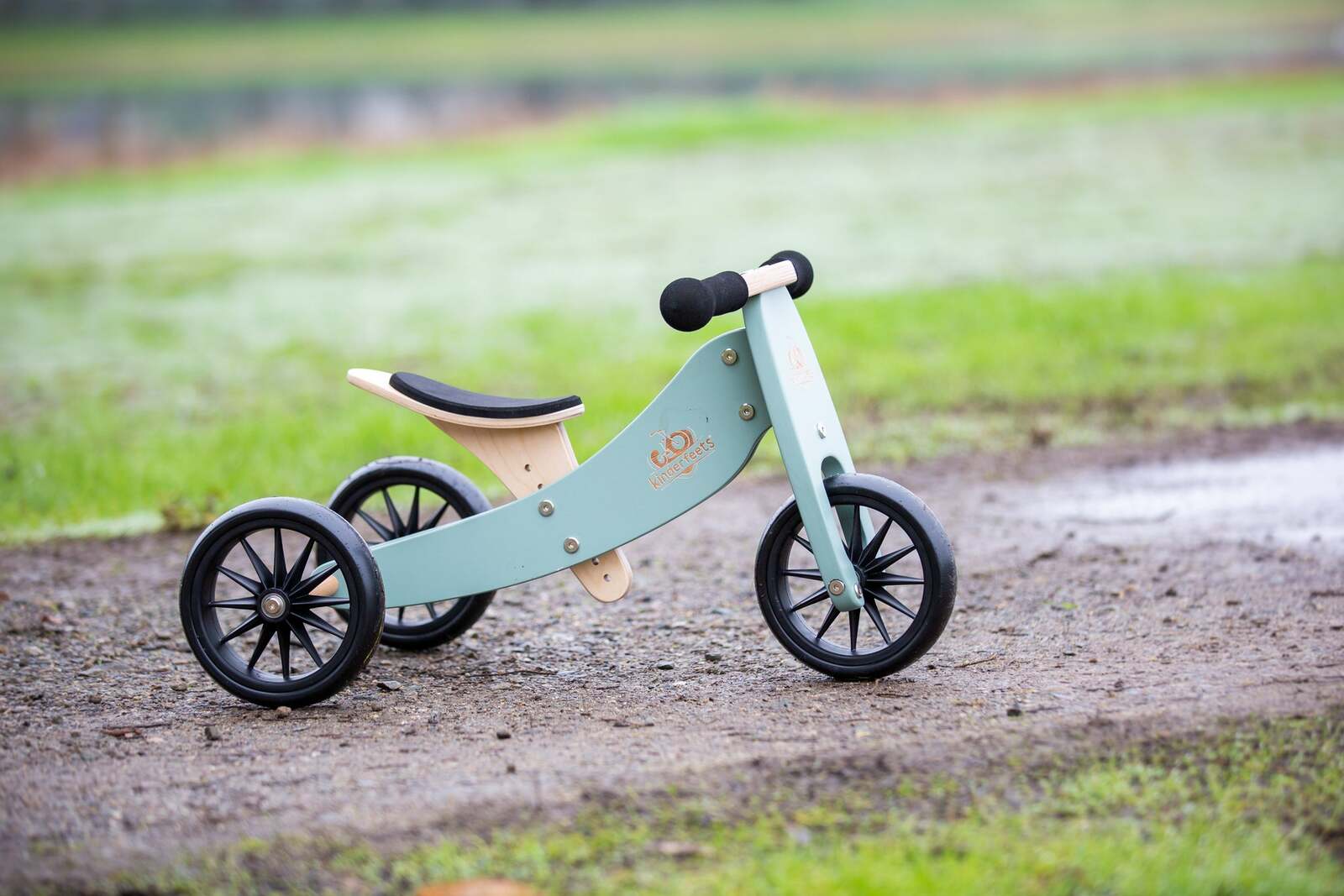 green tricycle bike