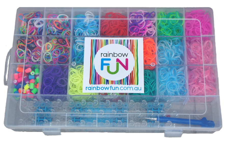 Rainbow Loom Band Craft Storage Box