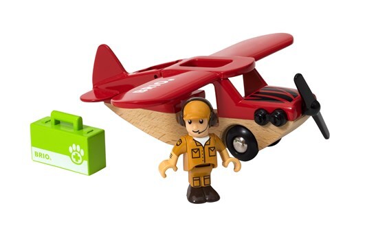 brio airplane set