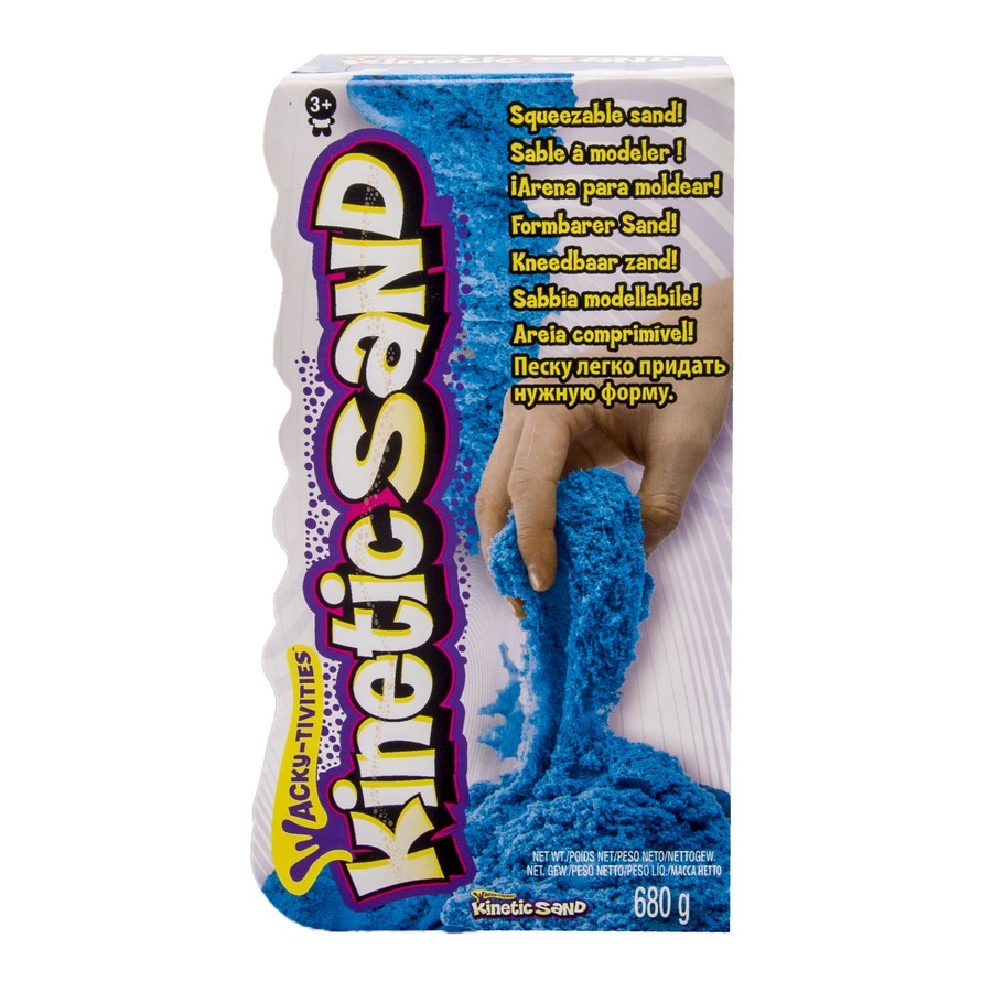 Kinetic Sand Coloured Blue Fun Learning Amp Educational