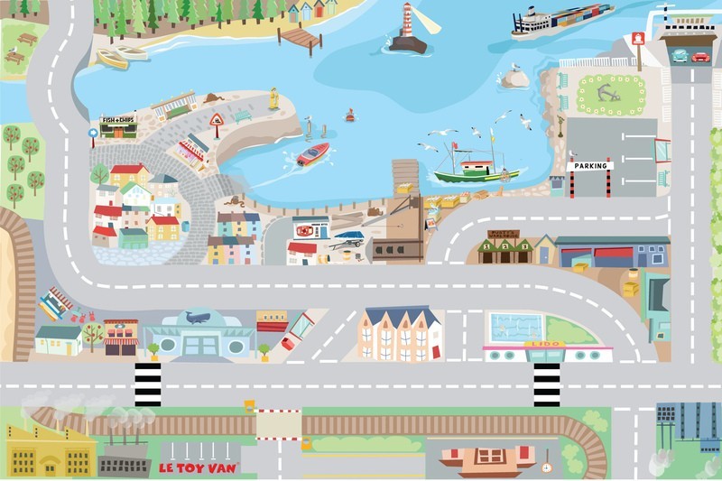 Le Toy Van My First Harbour Play Mat