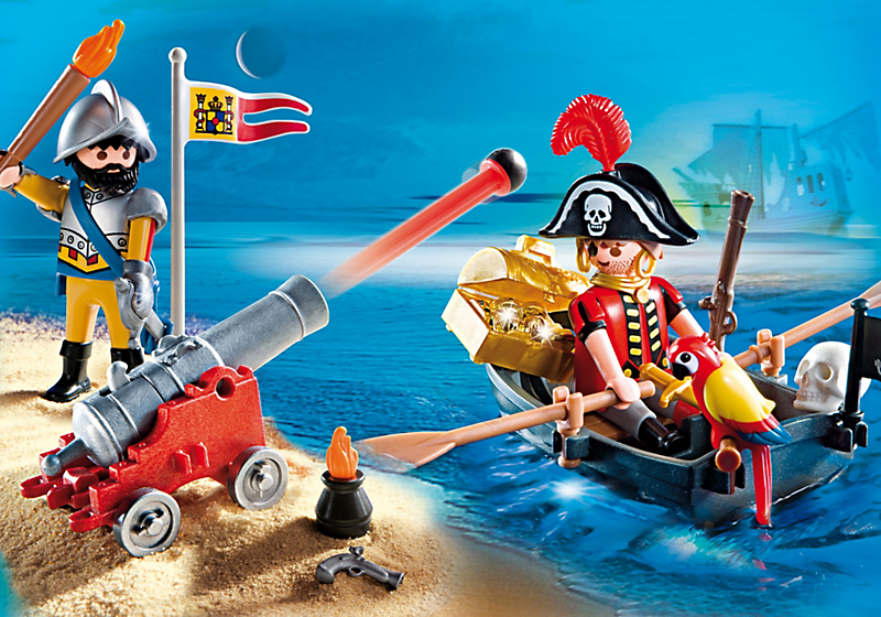 playmobil pirate case