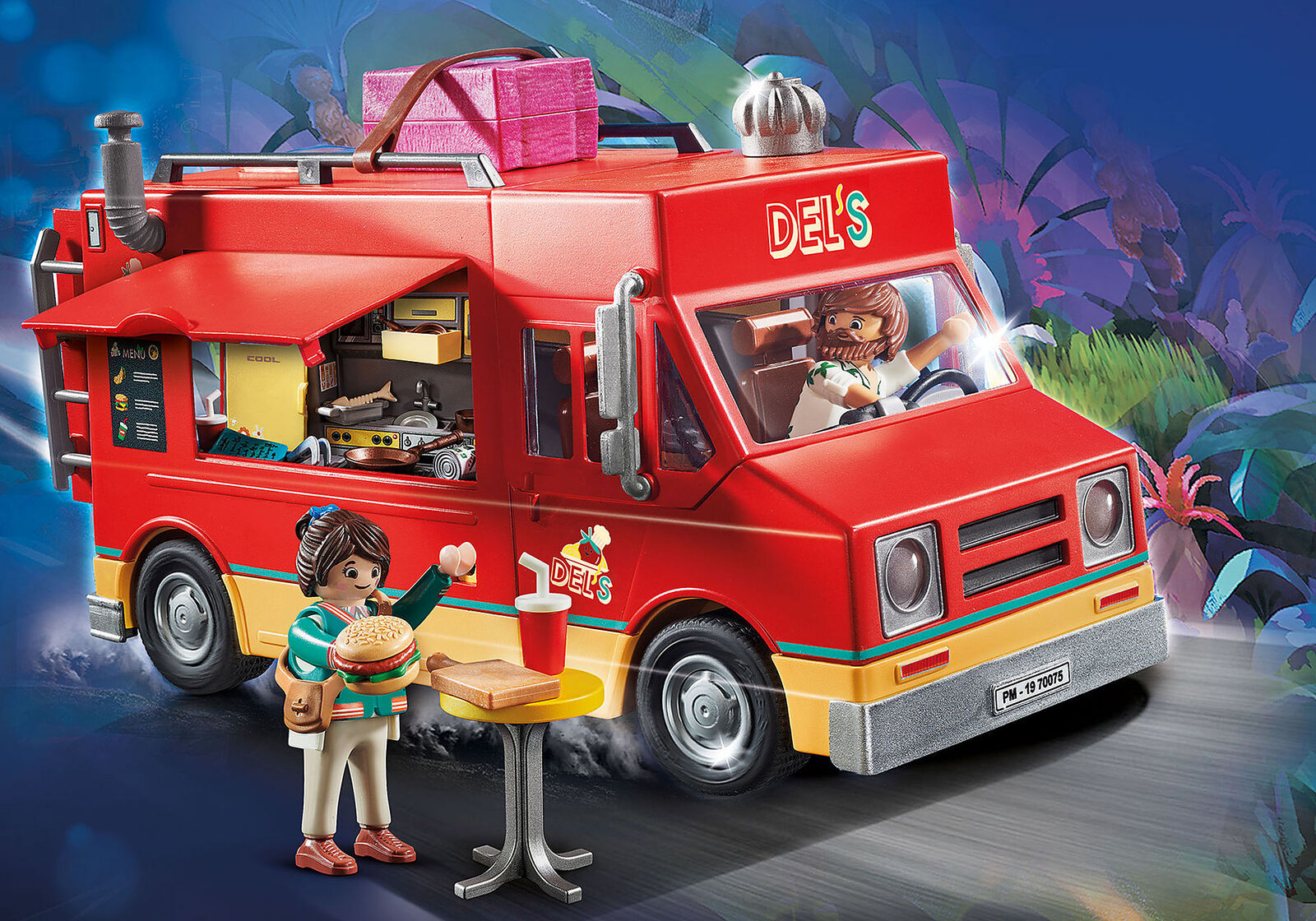 Buy Playmobil The Movie Dels Food Truck 70075 Playmobil