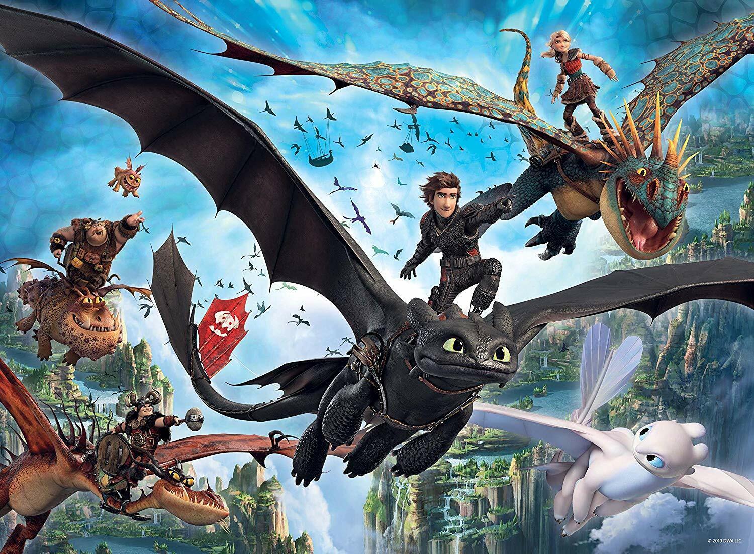 Ravensburger How To Train Your Dragon 3 The Hidden World Puzzle Buy Ravensburger Kids Puzzles