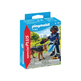 Playmobil - Policeman With Sniffer Dog