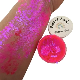 Barbie Pink Glitter gel | Hair Face Body