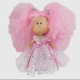 Handcrafted Collectable Mia Pink Cotton Candy Doll