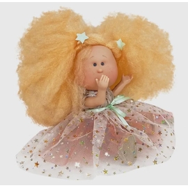 Handcrafted Collectable Mia Orange Cotton Candy Doll