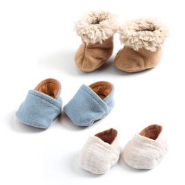 Doll's Shoes - Slippers - Set of 3 pairs