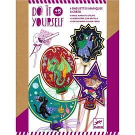 Djeco Do It Yourself Spell Wands Craft Kit