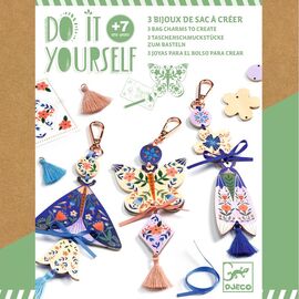 Do It Yourself  Butterflies Bag Charms