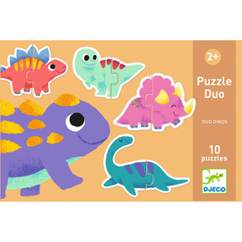 Duo Dinosaur 20pc Puzzle