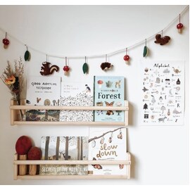 Woodland Animals Felt Garland