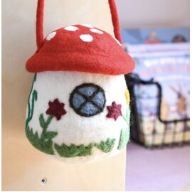 Felt Mushroom Toadstool Bag