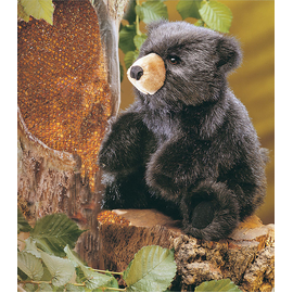 Baby Black Bear Puppet