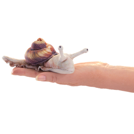 Mini Snail Finger Puppets