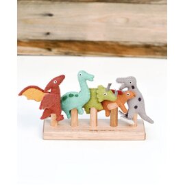 Dinosaur Finger Puppet Set