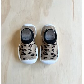 Pre Walker Shoes - Brown Leopard - Medium