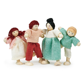 The Honey Bunch Doll Family Wooden Dolls