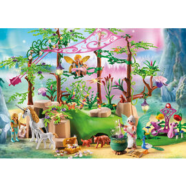 playmobil unicorn garden