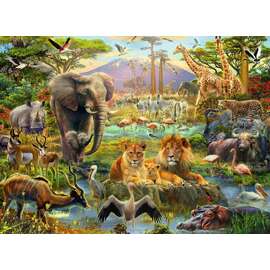 Ravensburger Animals of the Savannah Jigsaw Puzzle 200pc