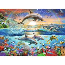 Ravensburger Dolphin Paradise Jigsaw Puzzle 300pc