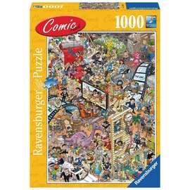 Ravensburger - Hollywood 1000pc Comic Jigsaw Puzzle