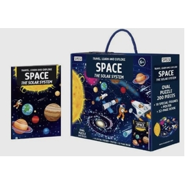 Sassi Junior | Travel, Learn & Explore Space 205pc Jigsaw Puzzle