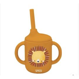 Sassi Silicone Sippy Cup - Chompy The Lion