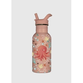 Sassi Stainless Steel Drink Bottle 500ml - Slurpy The Octopus