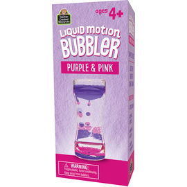 Pink & Purple Liquid Motion Bubbler