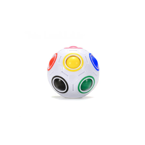Rubiks Rainbow Ball ( White)