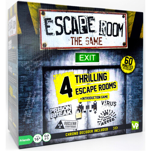 Escape Room The Game - 4 Rooms Plus Chrono Decoder