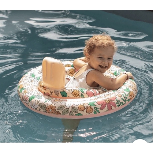 Swim Essentials Inflatable Baby Swimseat  - Blossom (0-1yr)