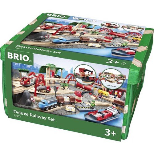 brio wooden train set