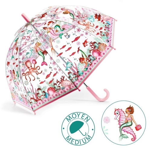 Djeco Kids Umbrella - Mermaid