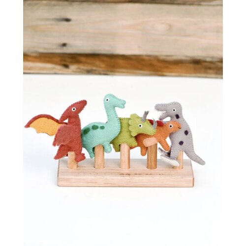 Dinosaur Finger Puppet Set