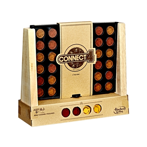 Hasbro Connect Four Game - Rustic Edition