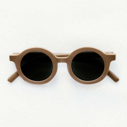 Kids Unisex Sunglasses Beige