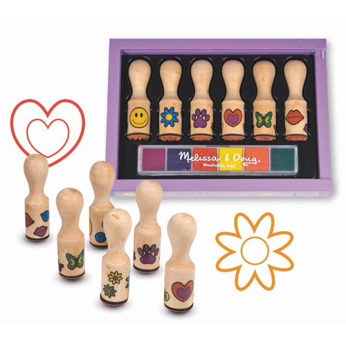 Melissa & Doug - Happy Handles Stamp Set