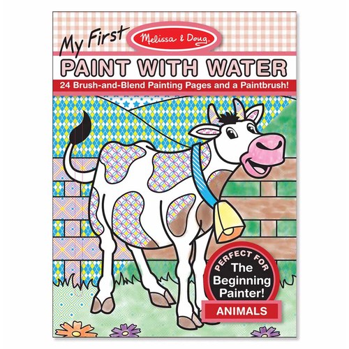 Melissa & Doug - My First Paint with Water Book - Animals