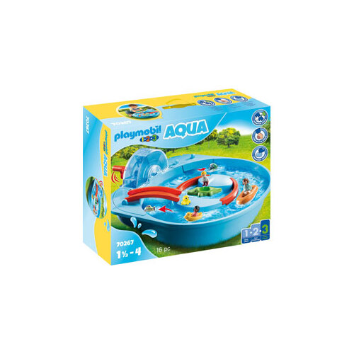 Playmobil 1.2.3 Splish Splash Water Park