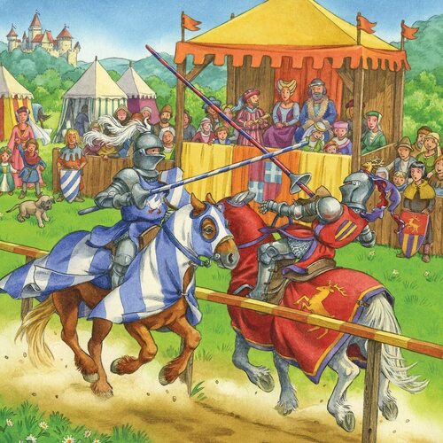 Ravensburger - Life of the Knight 3x49pc Jigsaw Puzzle