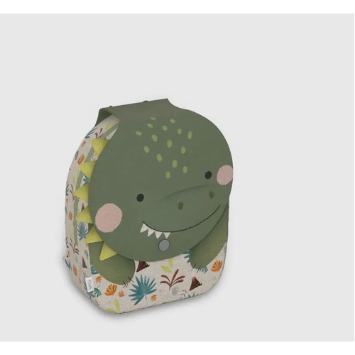 Sassi Recycled Mini Backpack - Cracky The Dinosaur