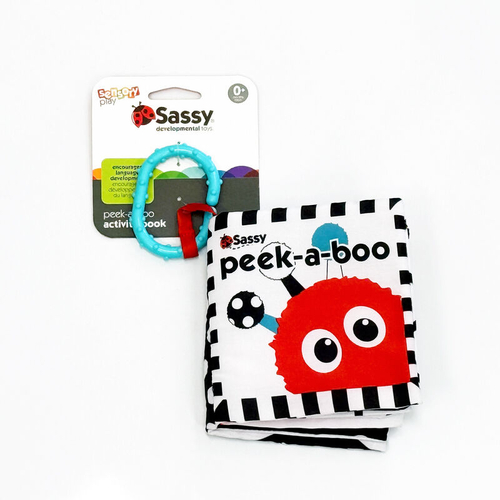 Sassy Baby Peek A Boo Activity Book