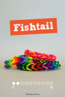 single rainbow loom bracelet