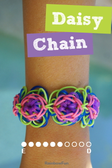Double Rainbow Loom Bracelet  7 Steps with Pictures  Instructables